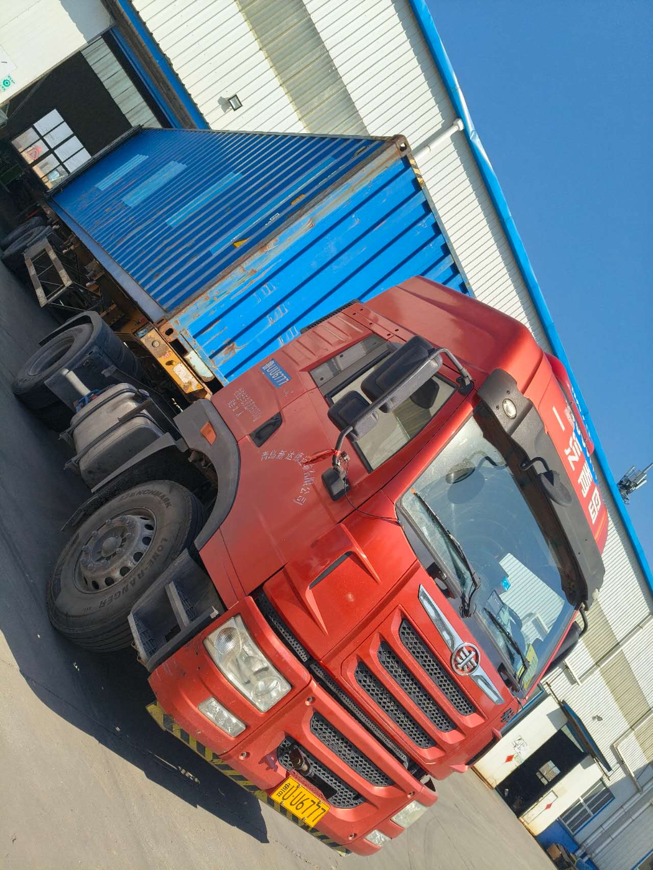 6M 篷布全自动线发货东南亚